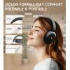 imageAtom Max  Hybrid Active Noise Cancelling Headphones HiRes Audio Wireless OverEar Foldable 45H Playtime Fast Charging Customize via an App Bluetooth v54 ANC Headphones BlackBlack