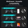 imageEdifier Bluetooth 53 Gaming Speakers10W PC USB Computer Speakers for Laptop Desktop 35mm aux Input Hecate G1000 BlackBlack