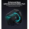 imageEdifier G1000 II Desktop Computer Speakers 25quot FullRange Driver ampamp Enhanced Bass Dynamic RGB Lighting MusicGameMovie Modes BluetoothUSBCAUX Gaming Speakers for PCPS5SwitchXbox BlackWhite