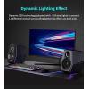 imageEdifier G5000 Computer Gaming Speakers 88W RMS Powered HiRes Audio Wireless Desktop Speakers Bluetooth 35mm AUX USB Optical Coaxial Inputs for PCPS4PS5LaptopTV RGB Light