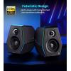 imageEdifier G5000 Computer Gaming Speakers 88W RMS Powered HiRes Audio Wireless Desktop Speakers Bluetooth 35mm AUX USB Optical Coaxial Inputs for PCPS4PS5LaptopTV RGB Light