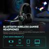 imageEdifier Hecate G2BT Wireless Gaming Headset for Mobile PhonesTabletsLaptopsSwitch Noise Cancelling Bluetooth Headphones with Dual Microphones Ultra Low Latency Dual Modes RGB Lighting BlackBlack
