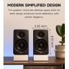 imageEdifier M60 Multimedia Speaker Bluetooth 53 66W RMS HiRes Audio ampamp HiRes Wireless Audio LDAC3quot Mid Bass ampamp 1quot Tweeter USBC ampamp Aux Inputs Compact Desktop Speaker  Classic OakBlack
