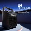 imageEdifier PP205 Portable Bluetooth Speaker Wireless 24W MP3 Player with Bluetooth 50 Line in USBA Micro SD Card Inputs 8H Playtime Wired Mic Supported for Karaoke PA Beach Travel