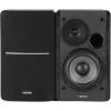 imageEdifier R1280DB Powered Bluetooth Bookshelf Speakers  Optical Input  Wireless Studio Monitors  4 Inch Near Field Speaker  42w RMS  Wood GrainBlack