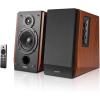 imageEdifier R1700BTs Active Bluetooth Bookshelf Speakers with T5 8Inch Powered Subwoofer Bundle  20 Wireless Near Field Studio Monitor Speaker Set