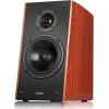 imageEdifier R2000DB Active Bluetooth Bookshelf Speakers  Optical Input  20 Wireless NearField Studio Monitor Speaker  120 Watts RMS with 5 Large Woofer  BlackWood