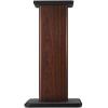 imageEdifier S2000MKIII Floor Speakers Stands Heavy Duty 257 Inch Hollowed Speaker Supports Floorstanding Wood Grain Audio Stand for Home Theater Easy Assembly  Brown Pair