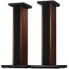 imageEdifier S2000MKIII Floor Speakers Stands Heavy Duty 257 Inch Hollowed Speaker Supports Floorstanding Wood Grain Audio Stand for Home Theater Easy Assembly  Brown Pair