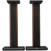 imageEdifier S2000MKIII Floor Speakers Stands Heavy Duty 257 Inch Hollowed Speaker Supports Floorstanding Wood Grain Audio Stand for Home Theater Easy Assembly  Brown Pair