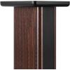 imageEdifier S3000PRO Bookshelf Speakers Stands for Surround Sound Heavy Duty 256 Inch Floor Stand Easy Assembly Wood Grain Floorstanding Speaker Supports 1 Pair