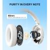 imageEdifier W800BT SE Wireless OverEar Bluetooth 54 Headphones  AI Call Noise Cancellation  45H Playtime  Fast Charging  Dual Device Game Mode  Foldable  WhiteWhite