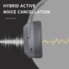 imageEdifier W820NB Hybrid Active Noise Cancelling Headphones  HiRes Audio  49H Playtime  Wireless Over Ear Bluetooth Headphones for PhoneCall  GreyGrey