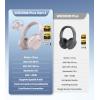 imageEdifier W820NB Plus Gen 2 Wireless OverEar Noise Cancelling Headphone 49 dB ANC LDAC HiRes Audio 88H Playtime Spatial Sound Volume Guard Bluetooth V61 ampamp Multipoint Fast Charge  IvorySmoky Pink