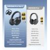 imageEdifier W820NB Plus Gen 2 Wireless OverEar Noise Cancelling Headphone 49 dB ANC LDAC HiRes Audio 88H Playtime Spatial Sound Volume Guard Bluetooth V61 ampamp Multipoint Fast Charge  IvoryDark Gray
