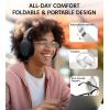 imageEdifier W830NB Wireless Over Ear Headphones with 45dB Active Noise Cancelling 94H Playtime LDAC HiRes Sound Spatial Audio Fast Charging Multipoint Connection Bluetooth V54  IvoryBLACK