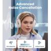 imageEdifier WH950NB Gen 2 Wireless Hybrid Active Noise Cancelling Headphones HiRes Audio with LDAC 8Level ANC Spatial Sound 80H Playtime Bluetooth 54 Foldable 35mm AUX Travel Case  BlackIvory