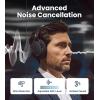 imageEdifier WH950NB Gen 2 Wireless Hybrid Active Noise Cancelling Headphones HiRes Audio with LDAC 8Level ANC Spatial Sound 80H Playtime Bluetooth 54 Foldable 35mm AUX Travel Case  BlackBlack