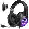 imageEdifier 71 HiRes Sound PC Gaming Headset Weird USB OverEar Headphone Noise Cancelling Mic RGB Light for PC PS4 Laptop Mac DesktopBEDG2 II