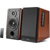 imageEdifier R1700BT Bluetooth Bookshelf Speaker  Active NearField Studio Monitors  Powered Speakers 2 Setup Wooden Enclosure  66w RMSblack and walnut