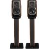 imageEdifier S2000MKIII Active Bookshelf Speakers Coaxial Bluetooth Optical and RCA with Heavy Duty 257 Inch Floorstanding Speaker Stands Pair