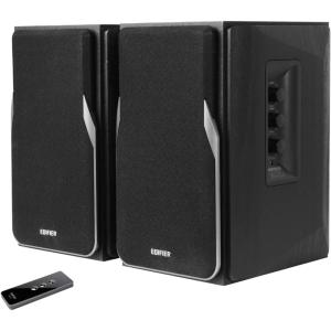 imageEdifier R1380T Powered Bookshelf Speakers 20 Stereo Active Near Field Monitors Studio Monitor Speaker 42 Watts RMS