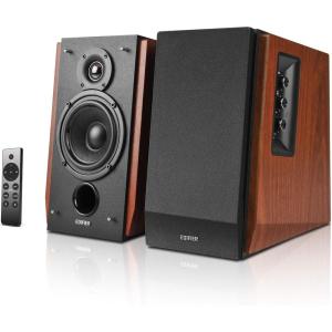 imageEdifier R1700BTs Active Bluetooth Bookshelf Speakers  20 Wireless Near Field Studio Monitor Speaker  66w RMS with Subwoofer Line Out