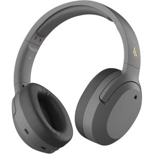 imageEdifier W820NB Hybrid Active Noise Cancelling Headphones  HiRes Audio  49H Playtime  Wireless Over Ear Bluetooth Headphones for PhoneCall  GreyGrey