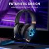 imageEdifier Hecate GX HiRes Gaming Headset for PS4 PS5 PCSwitchXbox Gamepad  USBTypeC35mm Wired Gaming Headphones with Microphone RGB Lighting  ENC Noise Cancelling  50mm DriverBlack