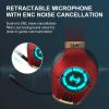 imageEdifier Hecate GX HiRes Gaming Headset for PS4 PS5 PCSwitchXbox Gamepad  USBTypeC35mm Wired Gaming Headphones with Microphone RGB Lighting  ENC Noise Cancelling  50mm DriverRed