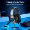 imageEdifier Hecate GX HiRes Gaming Headset for PS4 PS5 PCSwitchXbox Gamepad  USBTypeC35mm Wired Gaming Headphones with Microphone RGB Lighting  ENC Noise Cancelling  50mm Driver Grey