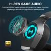 imageEdifier Hecate GX HiRes Gaming Headset for PS4 PS5 PCSwitchXbox Gamepad  USBTypeC35mm Wired Gaming Headphones with Microphone RGB Lighting  ENC Noise Cancelling  50mm Driver Grey