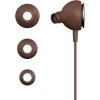 imageEdifier P293 Plus Computer Headset inEar Earphones Inline Volume Playback Controls Flat L Shaped Cable Comfortable Eartips  BlackBrown