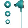 imageEdifier P293 Plus Computer Headset inEar Earphones Inline Volume Playback Controls Flat L Shaped Cable Comfortable Eartips  BlackGreen