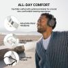 imageEdifier W830NB Active Noise Cancelling Wireless OverEar Headphones Foldable Lightweight Bluetooth Headset with HiRes Audio Dual Device Connection 94 Hours Playtime Fast Charging Grey