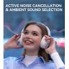 imageEdifier WH950NB Wireless Headphones  Active Noise Cancelling Headsets  Bluetooth 53  HiRes Audio  55H Playtime  Google Fast Pairing  DualDevice Connection  Connect to App Ivoryivory
