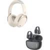 imageEdifier W80 Over Ear Headphones Ivory R1 OpenEar True Wireless Earbuds Gray