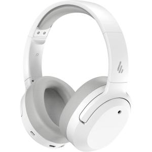 imageEdifier W820NB Hybrid Active Noise Cancelling Headphones  HiRes Audio  49H Playtime  Wireless Over Ear Bluetooth Headphones for PhoneCall  White