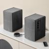 imageEdifier R1280T Powered Bookshelf Speakers  20 Active Near Field Studio Monitor Speaker  Black  42 Watts RMSBlack