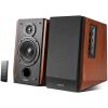 imageEdifier Amplified Bluetooth Bookshelf Speaker System 20 Powered Active Speakers 66 Watt RMS  Wooden