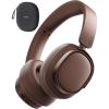 imageEdifier ES850NB Active Noise Cancelling Headphones Over Ear Bluetooth Headset 92H Playtime Wired ampamp Wireless HiRes Audio Certified Fast Charging Clear Calls for Home Office Travel BlackBrown