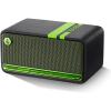 imageEdifier MP230 Portable Bluetooth Speaker Wireless Speaker with Stereo Sound for Outdoor Travel 10Hour Playtime Supports USB SoundcardMicro SD 20W RMS  Black Greenblack