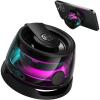 imageEdifier Magnetic Bluetooth Speaker for iPhone Android ampamp Anything Metal  Multifunctional Small Portable 2 in 1 Cell Phone Stand with RGB ampamp Strong Magnet  Gift Ideas