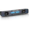imageEdifier QS30 Multimedia Soundbar with Dynamic Lighting Bluetooth V54 Enhanced Bass Integrated Mic Multiple Sound Effects via APP USB Powered Speaker for DesktopPCLaptopTablets  Black