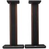 imageEdifier S2000MKIII Floor Speakers Stands Heavy Duty 257 Inch Hollowed Speaker Supports Floorstanding Wood Grain Audio Stand for Home Theater Easy Assembly  Brown Pair