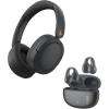 imageEdifier W800BT Pro OverEar Active Noise Cancelling Headphones ampamp R1 OpenEar Clip Earbuds  HiRes Audio Fast Charging Bluetooth 54 AllDay Comfort for WorkTravelSports