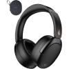 imageEdifier WH950NB Gen 2 Wireless Hybrid Active Noise Cancelling Headphones HiRes Audio with LDAC 8Level ANC Spatial Sound 80H Playtime Bluetooth 54 Foldable 35mm AUX Travel Case  BlackBlack