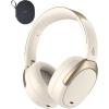 imageEdifier WH950NB Gen 2 Wireless Hybrid Active Noise Cancelling Headphones HiRes Audio with LDAC 8Level ANC Spatial Sound 80H Playtime Bluetooth 54 Foldable 35mm AUX Travel Case  BlackIvory