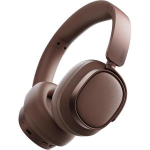 imageEdifier Active Noise Cancelling Headphones Over Ear Bluetooth Headset 92H Playtime Wired ampamp Wireless HiRes Audio Certified Fast Charging Clear Calls for Home Office Travel Brown