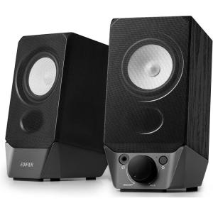 imageEdifier Computer Speakers with Bluetooth 53 for Desktop  Laptop  Mac  Monitor 20 USB Powered PC Speaker System Deep Bass Balanced Stereo 35mm AuxIn Plug and PlayBy Bluetooth